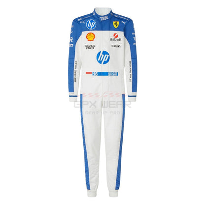 2025 Charles Leclerc Miami GP F1 Racing Suit Team Ferrari