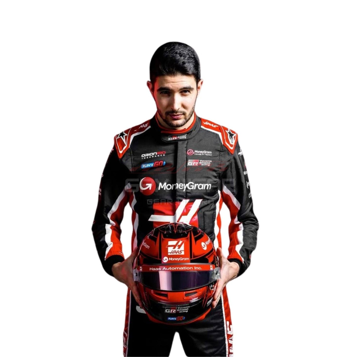 2025 Esteban Ocon F1 Racing Suit Team Haas
