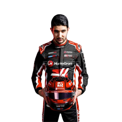 2025 Esteban Ocon F1 Racing Suit Team Haas