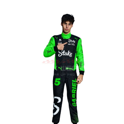 2025 Gabriel Bortoleto F1 Racing Suit Team Kick Sauber