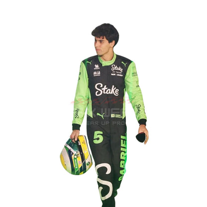 2025 Gabriel Bortoleto F1 Racing Suit Team Kick Sauber