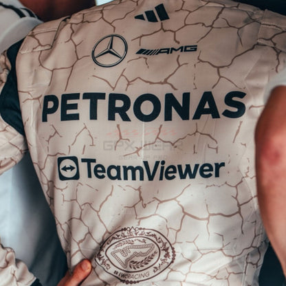 2025 George Russell USA Austin GP F1 Racing Suit Team Mercedes