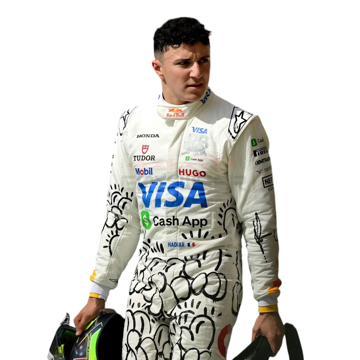 2025 Isack Hadjar British GP F1 Racing Suit Team Racing Bulls - GPX Wear