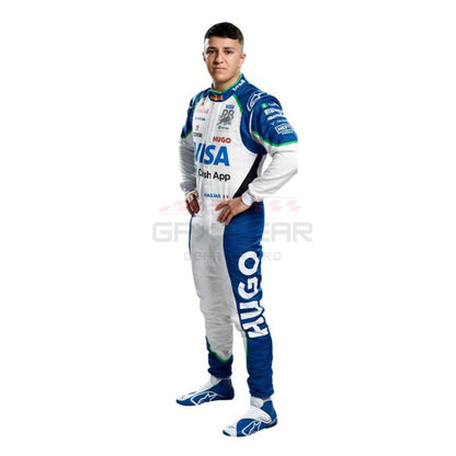 2025 Isack Hadjar F1 Racing Suit Team Racing Bulls