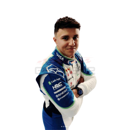 2025 Isack Hadjar F1 Racing Suit Team Racing Bulls