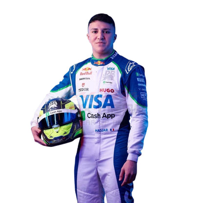 2025 Isack Hadjar F1 Racing Suit Team Racing Bulls