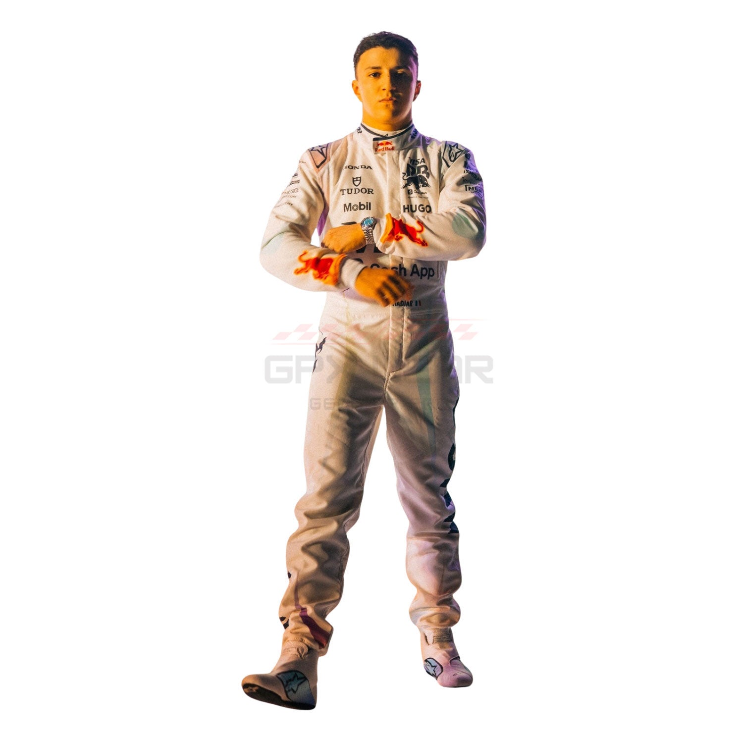 2025 Isack Hadjar Las Vegas F1 Racing Suit Team Racing Bulls