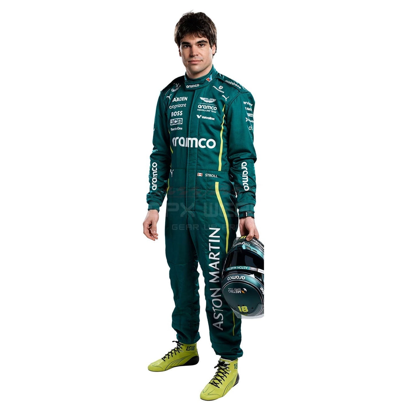 2025 Lance Stroll F1 Racing Suit Team Aston Martin