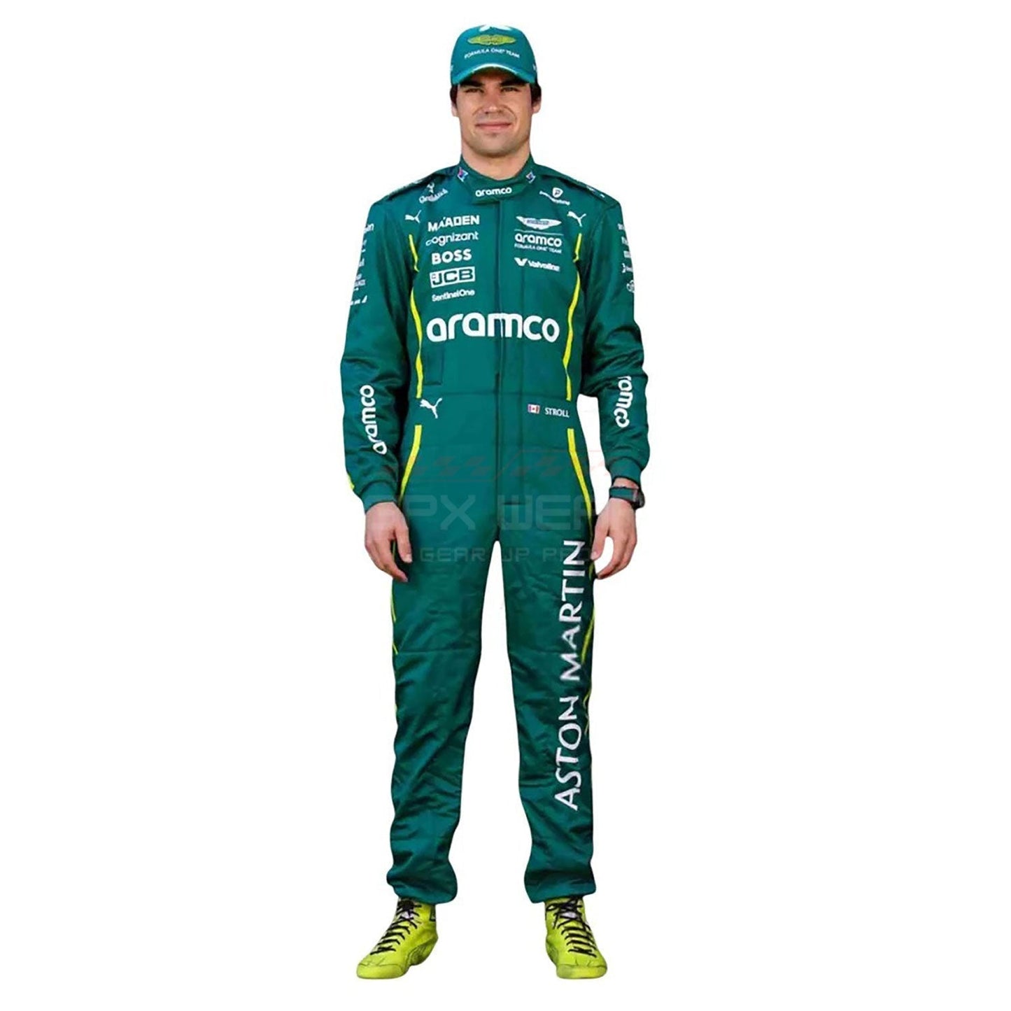 2025 Lance Stroll F1 Racing Suit Team Aston Martin