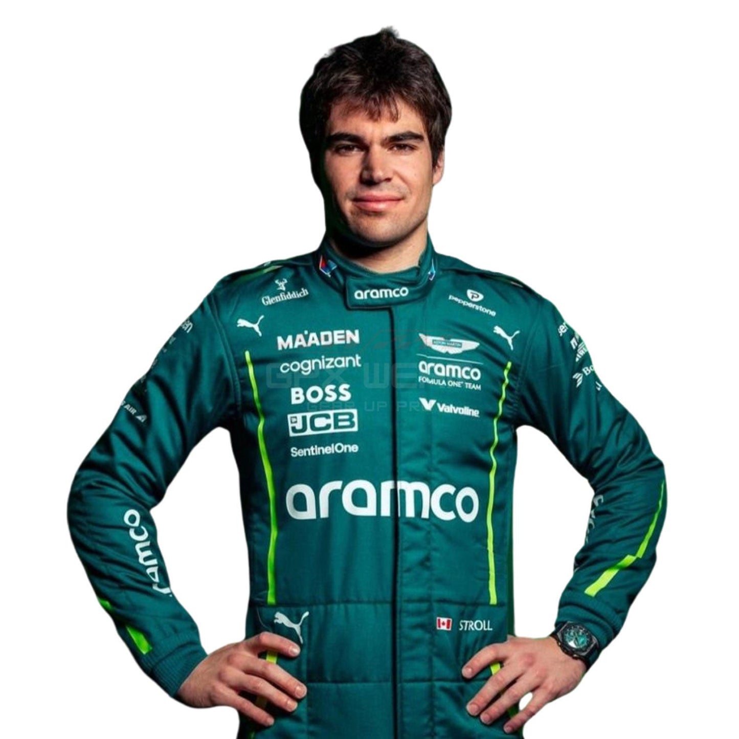 2025 Lance Stroll F1 Racing Suit Team Aston Martin