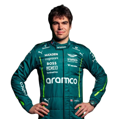 2025 Lance Stroll F1 Racing Suit Team Aston Martin
