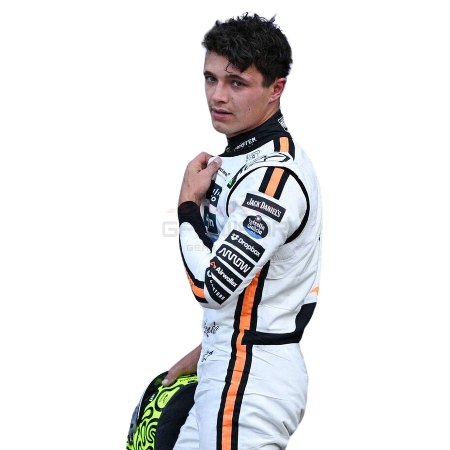 2025 Lando Norris Monaco GP F1 Racing Suit Team McLaren