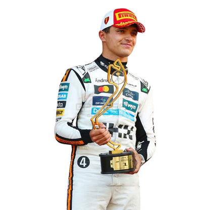 2025 Lando Norris Monaco GP F1 Racing Suit Team McLaren