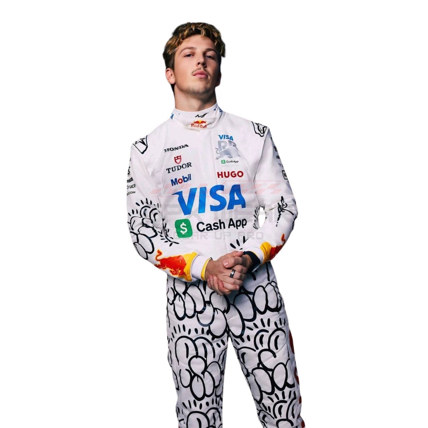 2025 Liam Lawson British GP F1 Racing Suit Team Racing Bulls