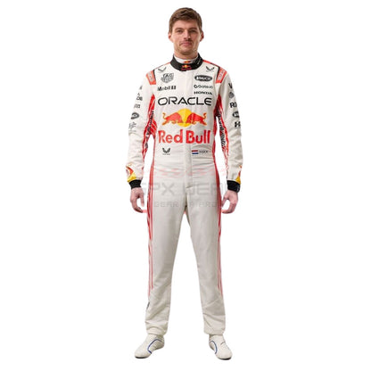 2025 Max Verstappen Japanese GP F1 Racing Suit Team Red Bull