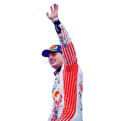 2025 Max Verstappen Japanese GP F1 Racing Suit Team Red Bull