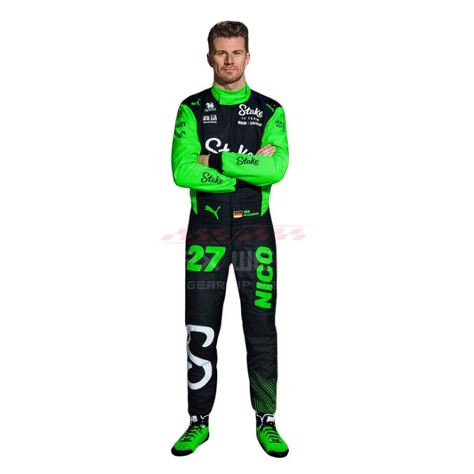 2025 Nico Hulkenberg F1 Racing Suit Team Kick Sauber