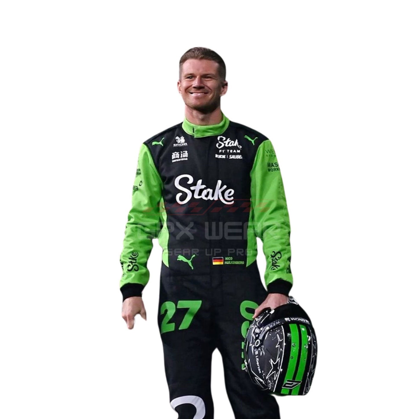 2025 Nico Hulkenberg F1 Racing Suit Team Kick Sauber