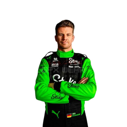 2025 Nico Hulkenberg F1 Racing Suit Team Kick Sauber