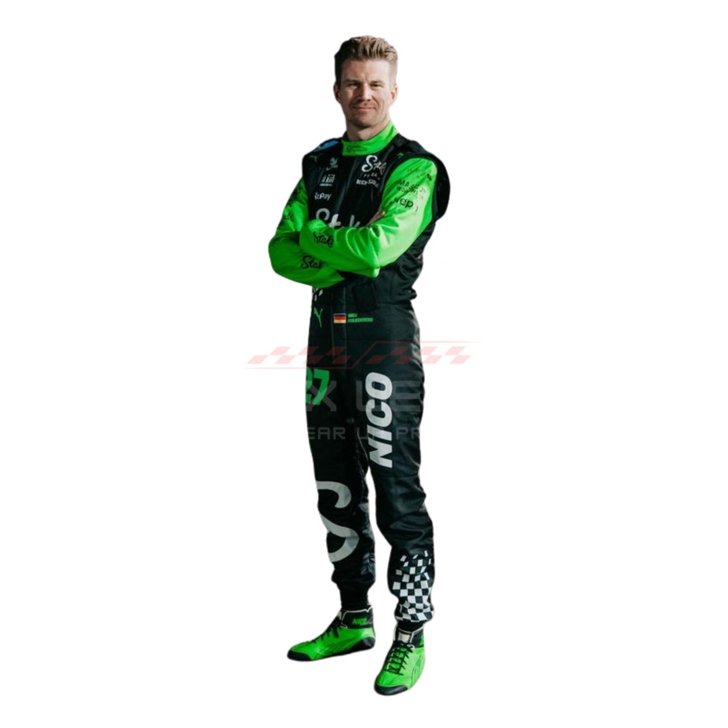 2025 Nico Hulkenberg Las Vegas F1 Racing Suit Team Kick Sauber