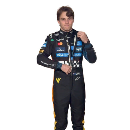 2025 Oscar Piastri Abu Dhabi GP F1 Racing Suit Team McLaren