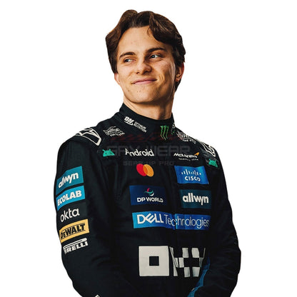 2025 Oscar Piastri Abu Dhabi GP F1 Racing Suit Team McLaren - GPX Wear