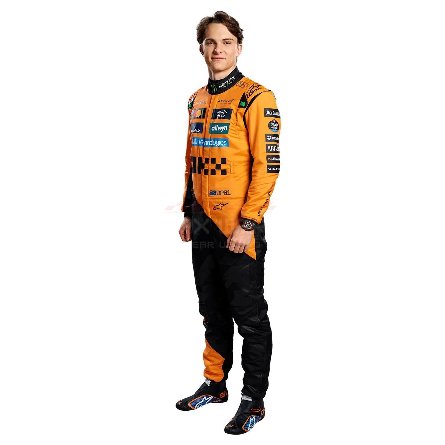 2025 Oscar Piastri F1 Racing Suit Team McLaren