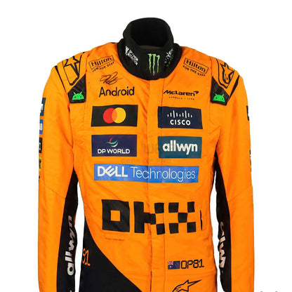2025 Oscar Piastri F1 Racing Suit Team McLaren