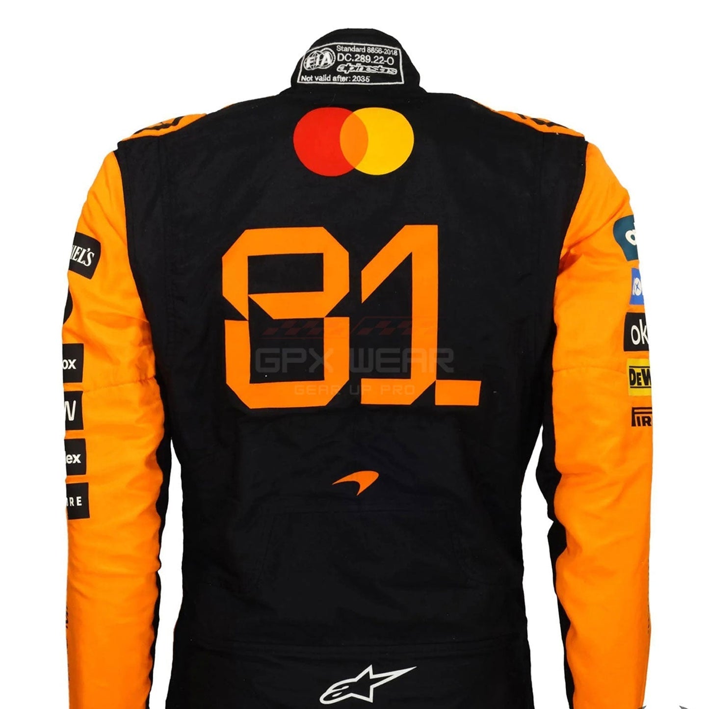 2025 Oscar Piastri F1 Racing Suit Team McLaren