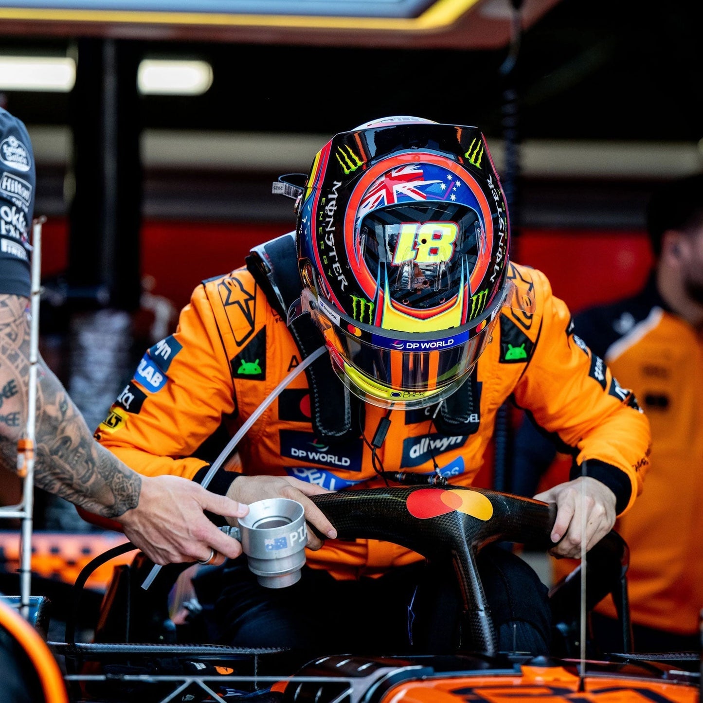 2025 Oscar Piastri F1 Racing Suit Team McLaren