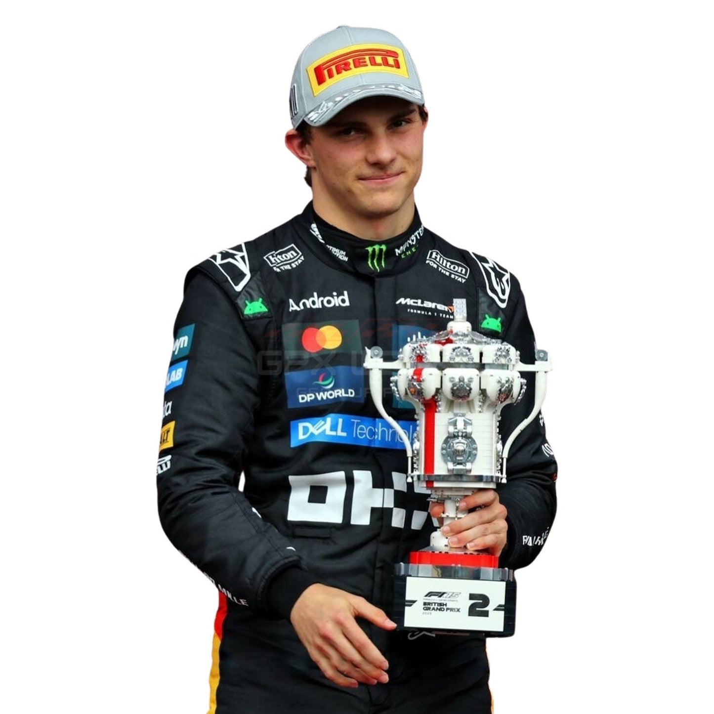 2025 Oscar Piastri Silverstone British GP F1 Racing Suit Team McLaren