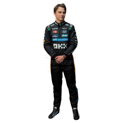 2025 Oscar Piastri Silverstone British GP F1 Racing Suit Team McLaren
