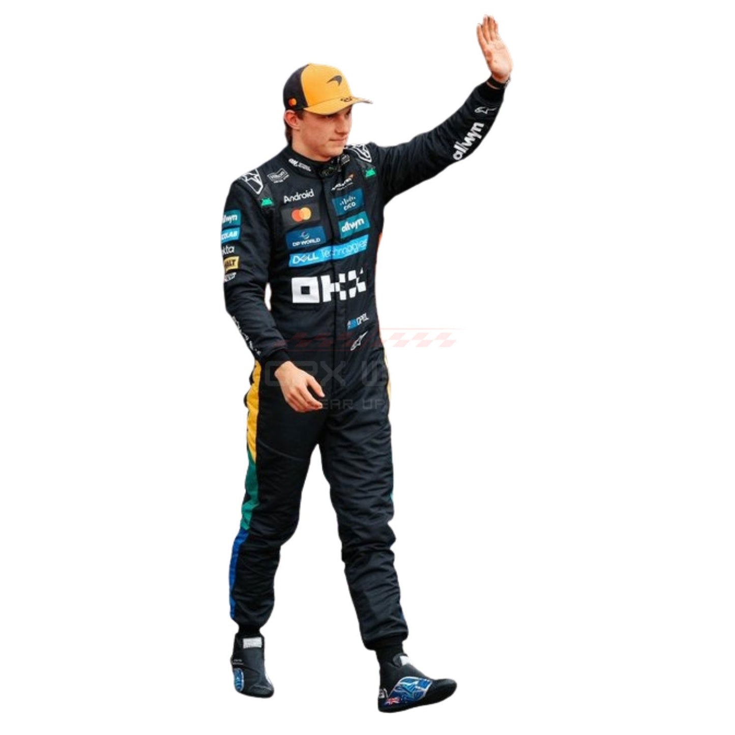 2025 Oscar Piastri Silverstone British GP F1 Racing Suit Team McLaren