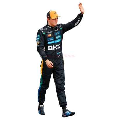 2025 Oscar Piastri Silverstone British GP F1 Racing Suit Team McLaren