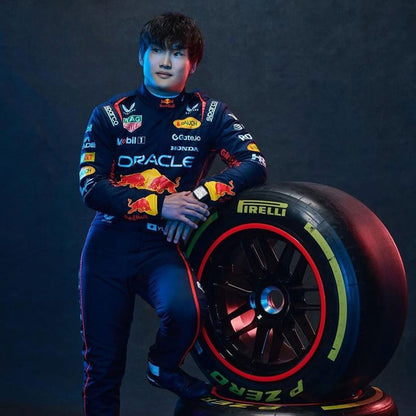 2025 Yuki Tsunoda Abu Dhabi F1 Racing Suit Team Red Bull