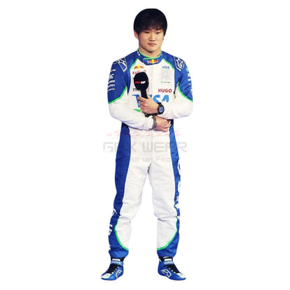 2025 Yuki Tsunoda F1 Racing Suit Team Racing Bulls