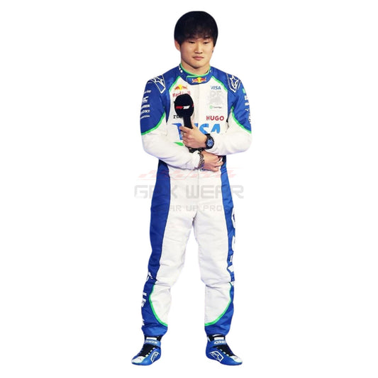 2025 Yuki Tsunoda F1 Racing Suit Team Racing Bulls