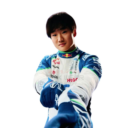 2025 Yuki Tsunoda F1 Racing Suit Team Racing Bulls
