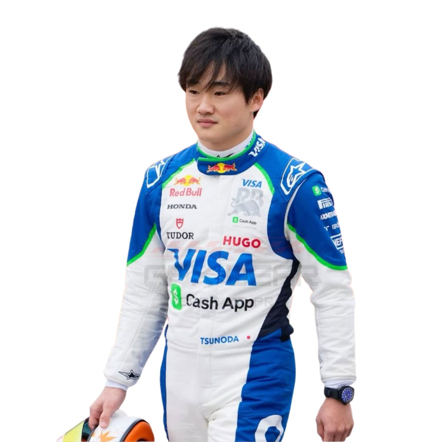 2025 Yuki Tsunoda F1 Racing Suit Team Racing Bulls