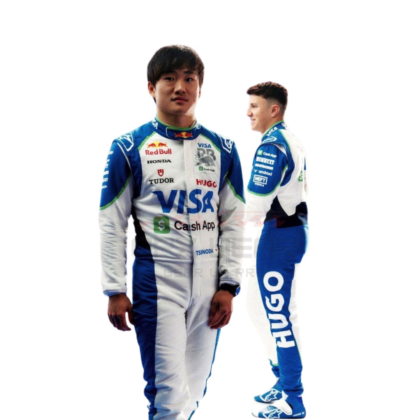 2025 Yuki Tsunoda F1 Racing Suit Team Racing Bulls