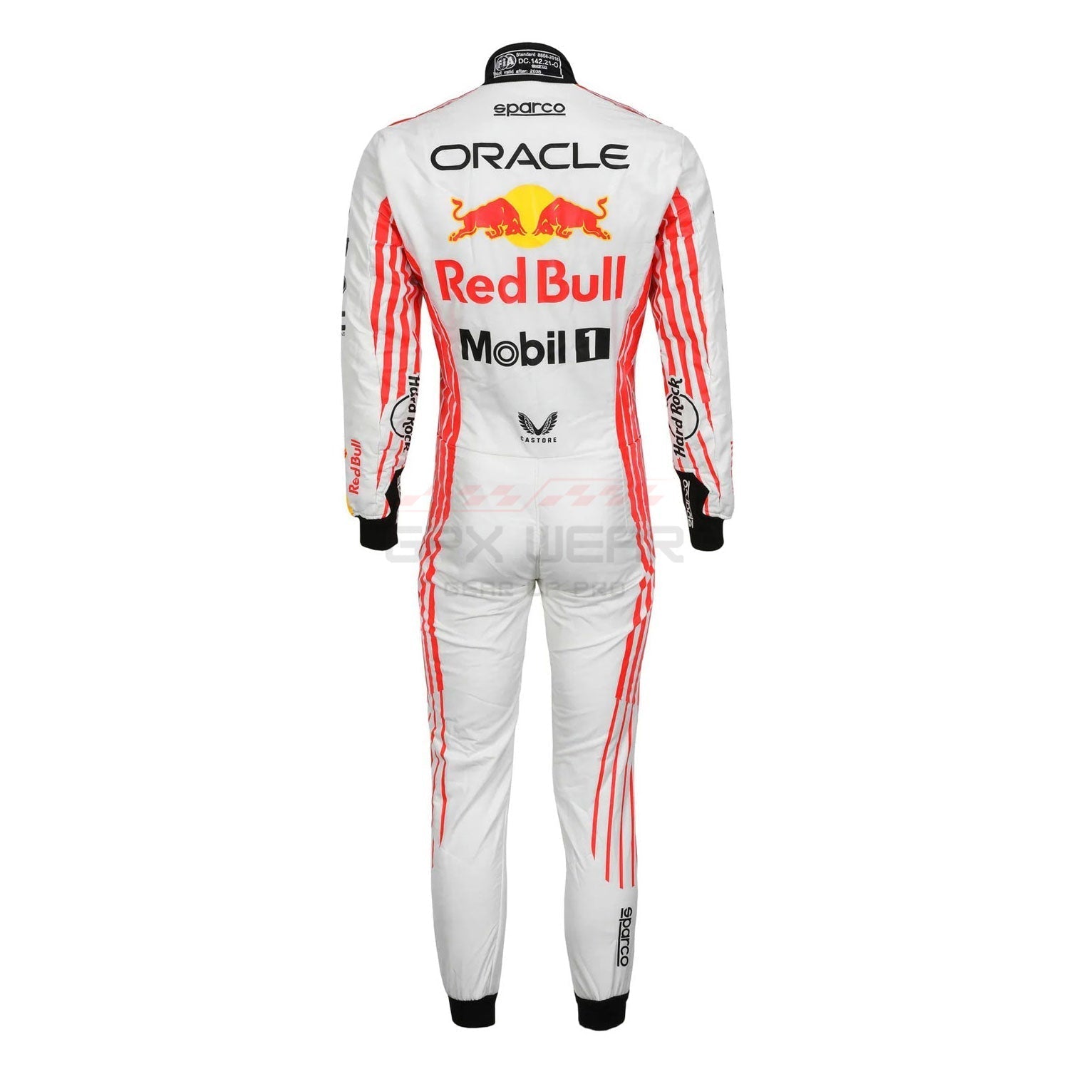 Back View of 2025 Yuki Tsunoda Japanese GP F1 Racing Suit Team Red Bull