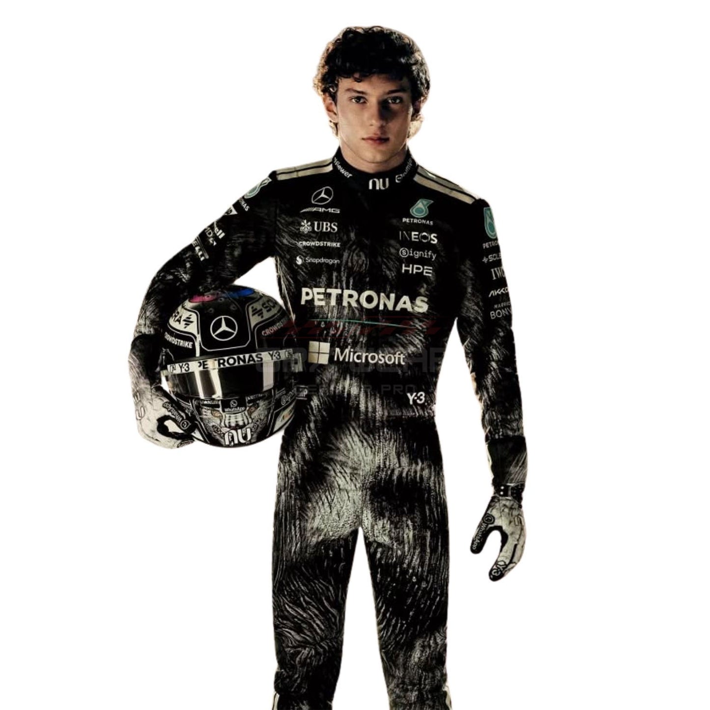 2026 Andrea Kimi Antonelli Japanese GP F1 Racing Suit Team Mercedes