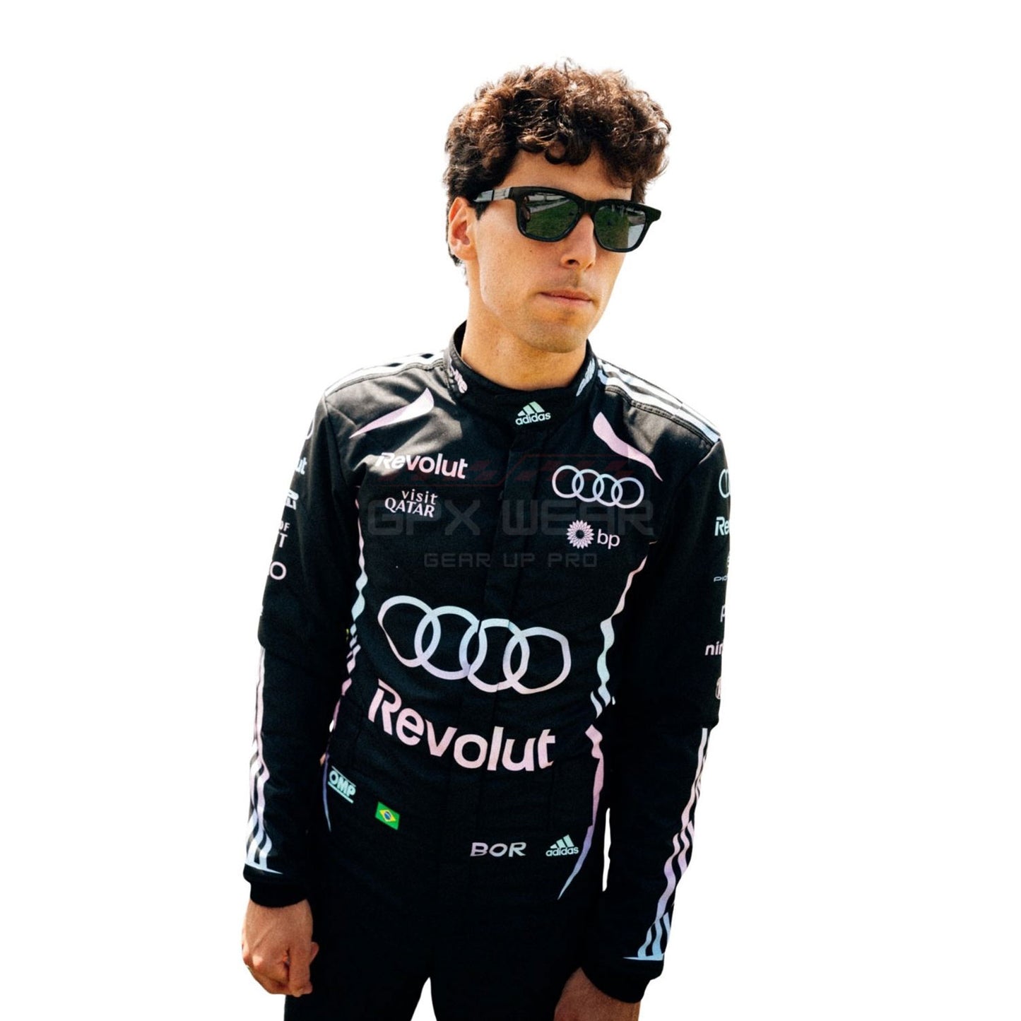 2026 Gabriel Bortoleto Miami GP F1 Racing Suit Team Audi
