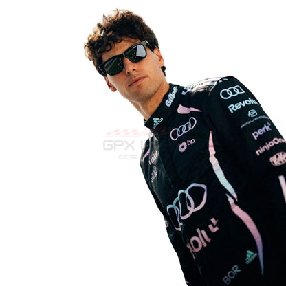 2026 Gabriel Bortoleto Miami GP F1 Racing Suit Team Audi