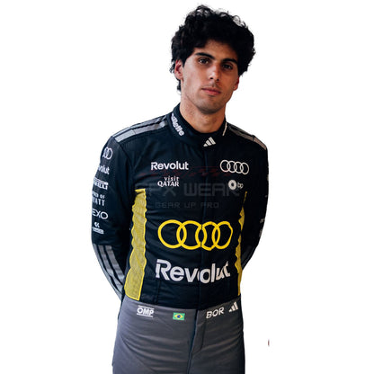2026 Gabriel Bortoleto Monaco GP F1 Racing Suit Team Audi