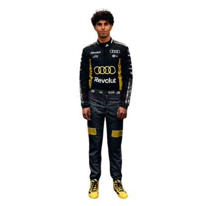 2026 Gabriel Bortoleto Monaco GP F1 Racing Suit Team Audi