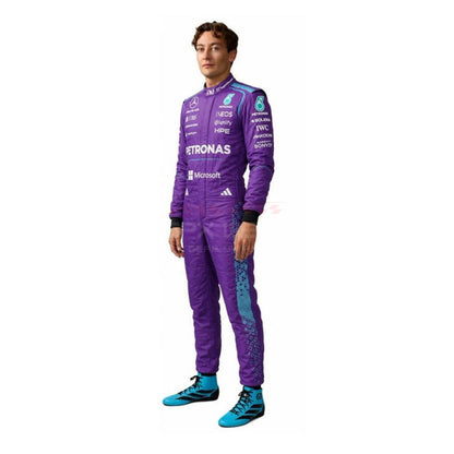 2026 George Russell Miami GP F1 Racing Suit Team Mercedes