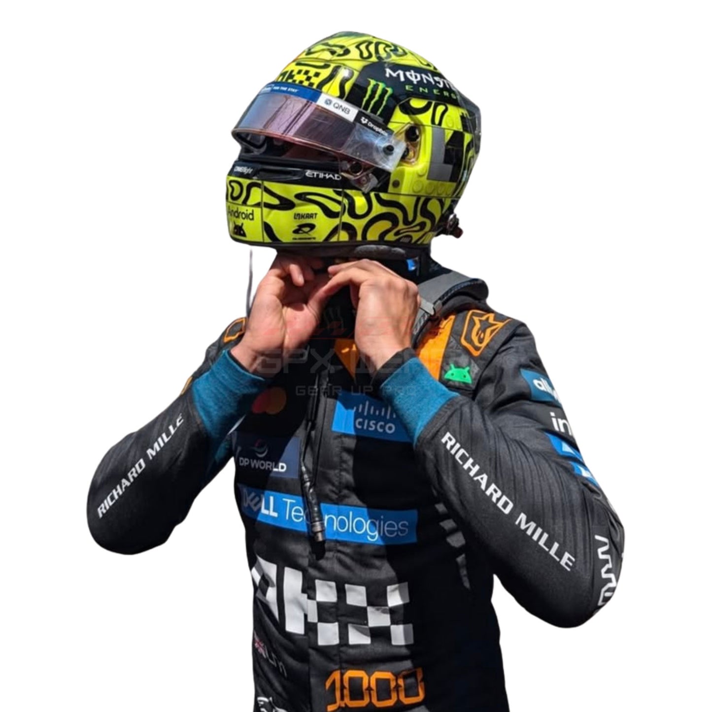2026 Lando Norris Monaco GP F1 Racing Suit Team McLaren
