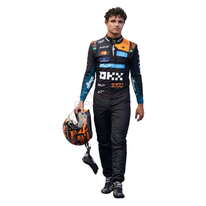 2026 Lando Norris Monaco GP F1 Racing Suit Team McLaren