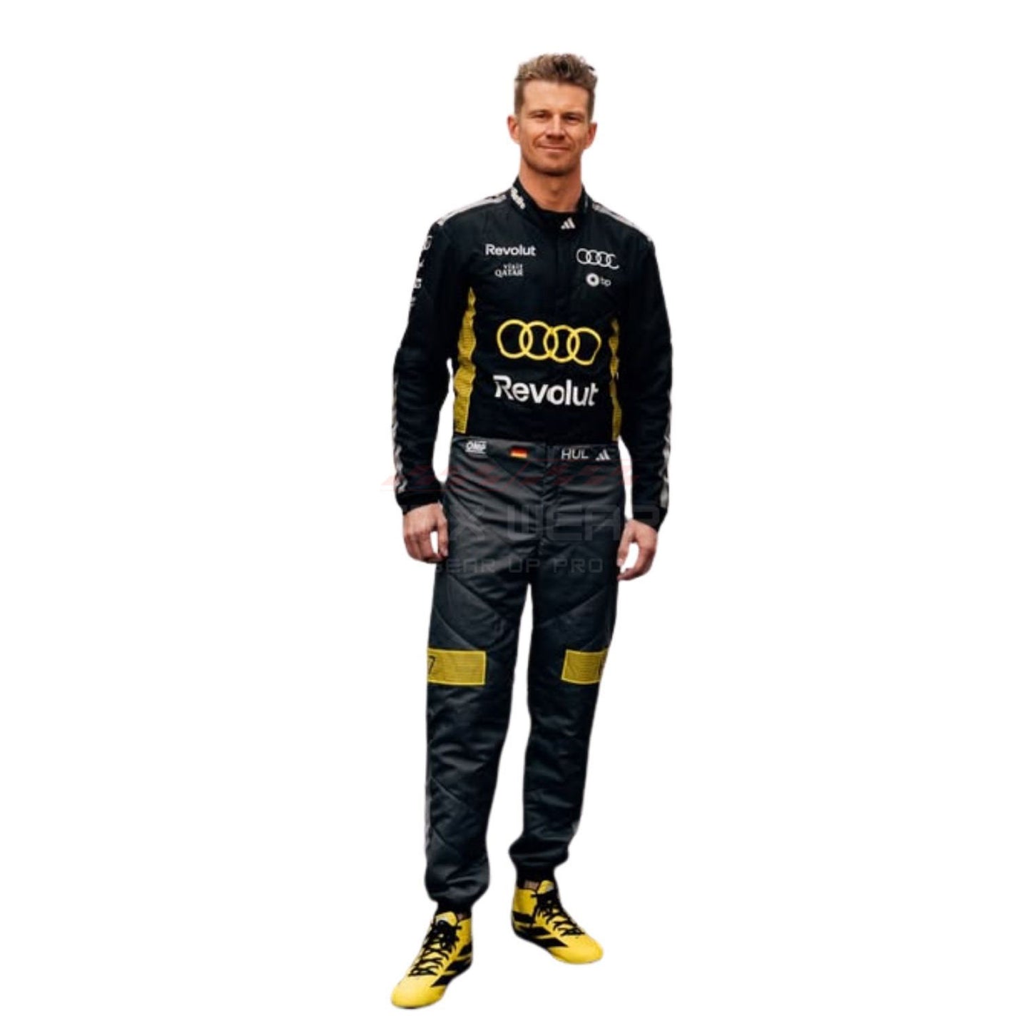 2026 Nico Hulkenberg Monaco GP F1 Racing Suit Team Audi